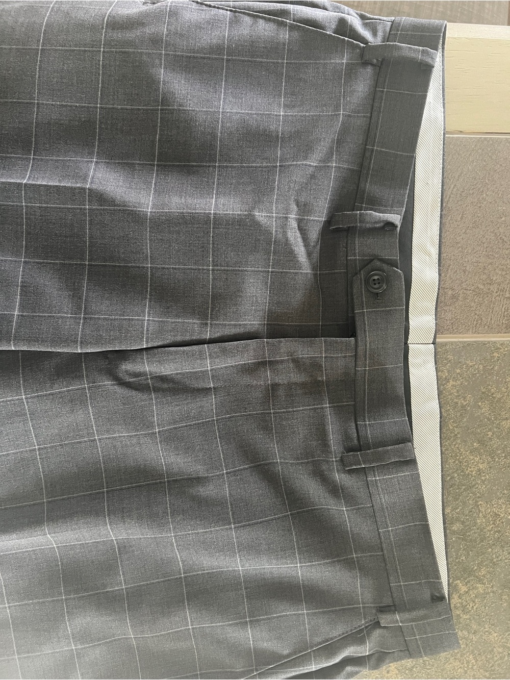 Michael Kors Charcoal Gray Windowpane Suit - Picture 5 of 14